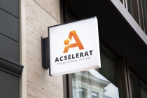 Acselerat A Letter Logo Screenshot 4
