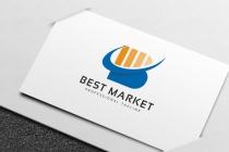 Best Market B Letter Logo Screenshot 4
