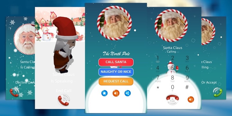 Call From Santa Claus For Christmas BuildBox 3