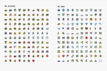 1500 Miscellaneous Color Icons  Screenshot 4