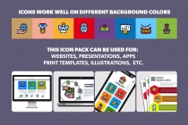 1500 Miscellaneous Color Icons  Screenshot 10