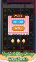 Swap Cake Puzzle Unity Project Complete Screenshot 1