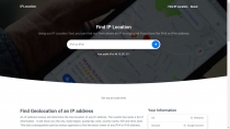 IPLocator - IP Location Finder PHP Script Screenshot 1