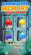 Find Card Memory Brain Kids Unity3D Screenshot 1