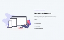 Membershiply WordPress Theme Screenshot 3