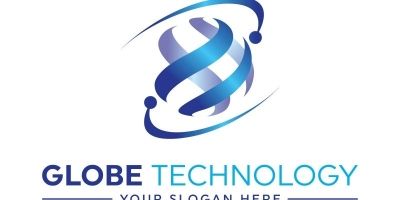 Globe Technology Logo Template