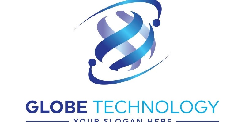 Globe Technology Logo Template