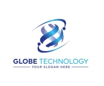 Globe Technology Logo Template Screenshot 1