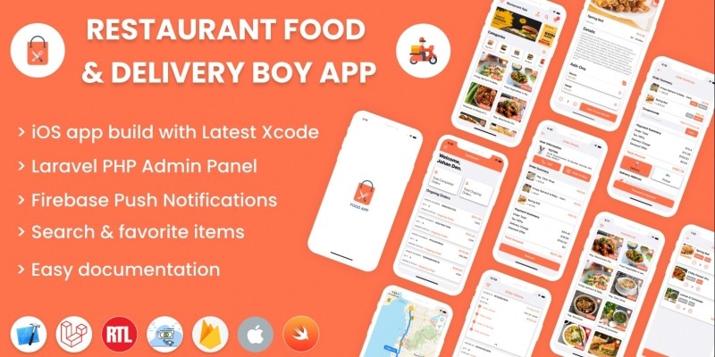 Single Restaurant iOS Food Ordering App