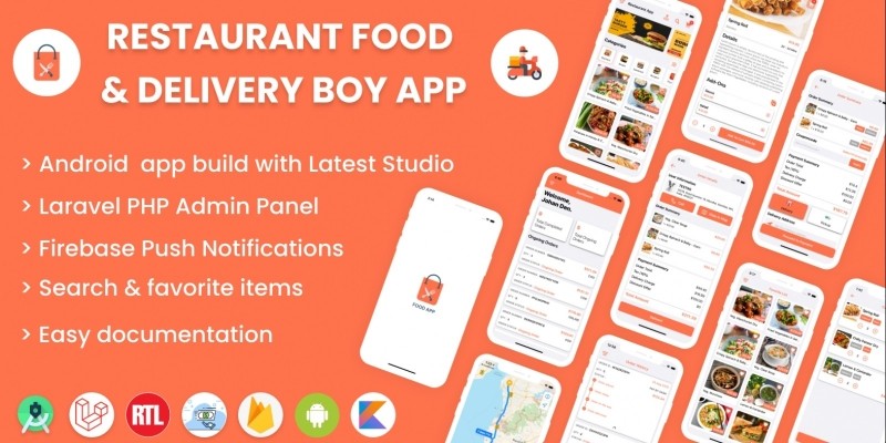 Single Restaurant Android Food Ordering App