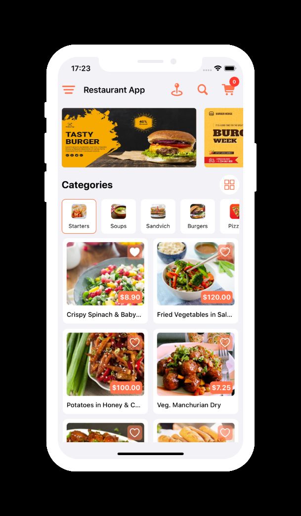 Single Restaurant Android Food Ordering App by Onionapp | Codester