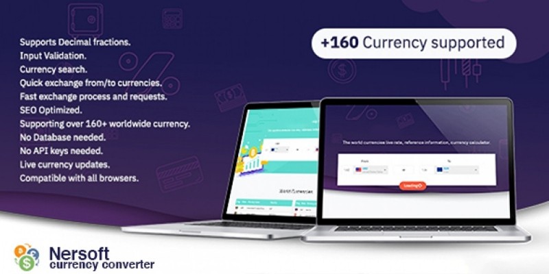 Nersoft Currency Converter For WordPress
