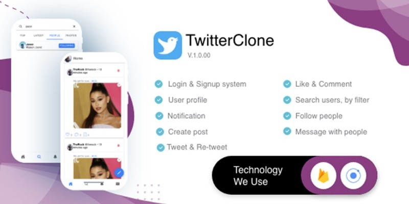 TwitterClone - Ionic And Firebase