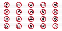 100 Forbidden Signs - Icons Screenshot 2