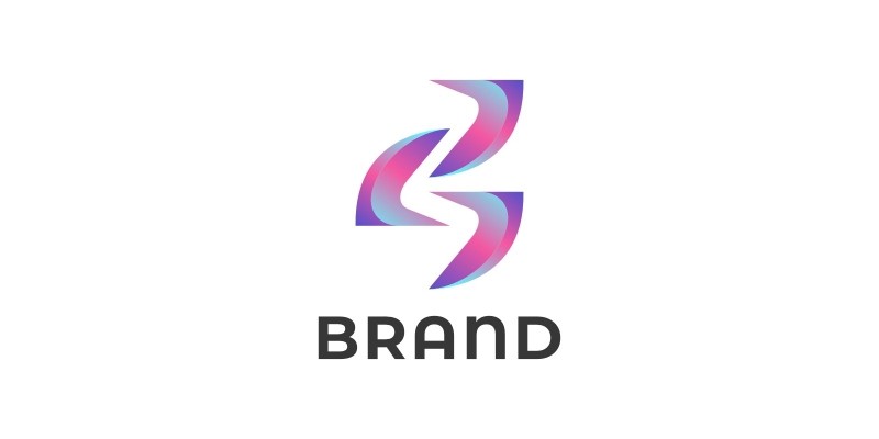 Letter K gradient Logo