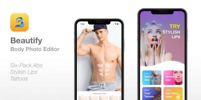 Beautify - Body Editor - iOS App Template