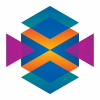 Bold Hexagon Colorful Logo