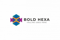 Bold Hexagon Colorful Logo Screenshot 2