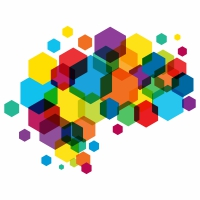 Brain Pixel Box Logo