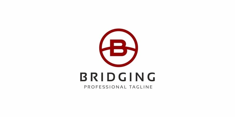 Bridge B Letter Logo