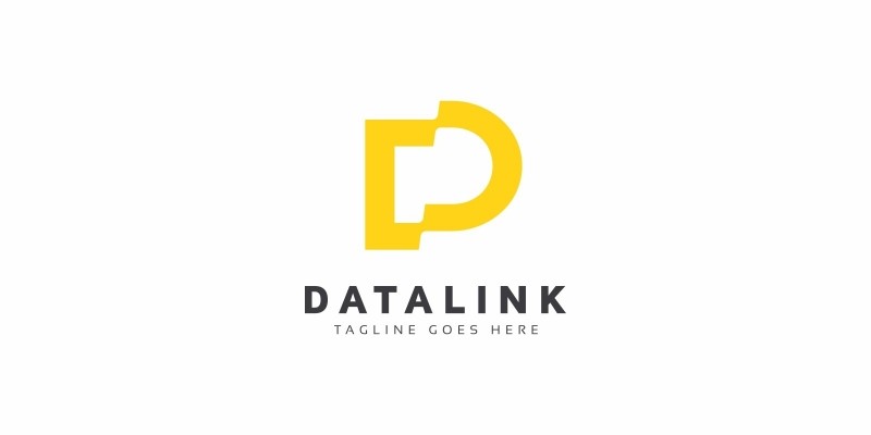 Datalink D Letter Logo