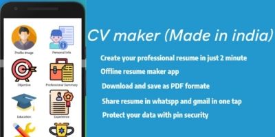 CV maker - Resume Builder Android App Code