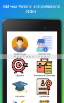 CV maker - Resume Builder Android App Code Screenshot 6