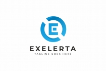 Exelerta E Letter Logo Screenshot 1