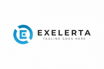 Exelerta E Letter Logo Screenshot 3