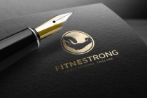 Fitness Strong Logo Screenshot 4