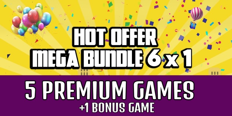 Mega Bundle 2 - 5 Premium Buildbox Games