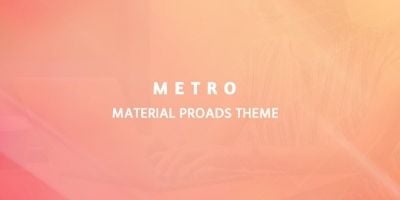 Metro Theme For ProAds