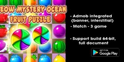 Meow Mystery Ocean - Unity Puzzle Complete Project