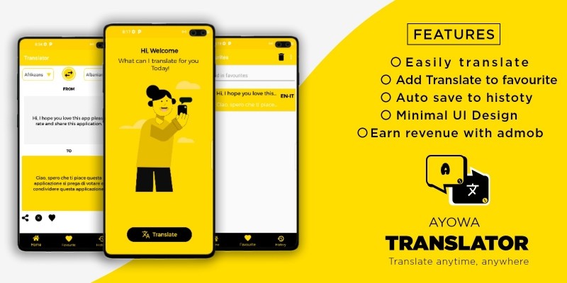 Ayowa Translator - Android App Source Code