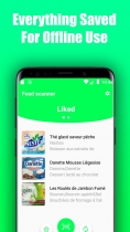 FoodScanner – Food Products Scanner Android App Screenshot 3