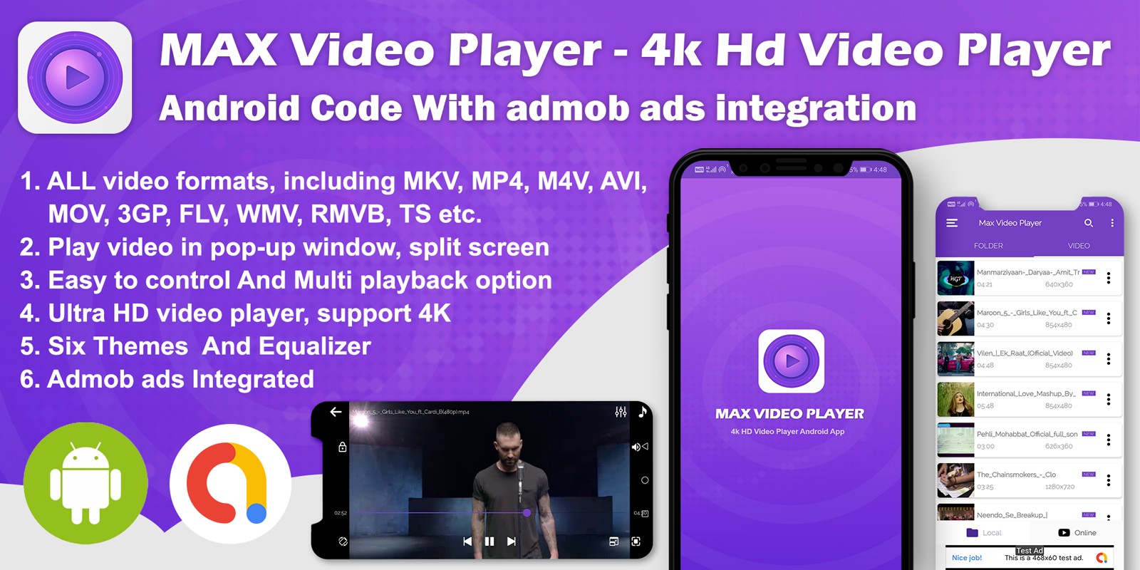 Android Max Video Player
