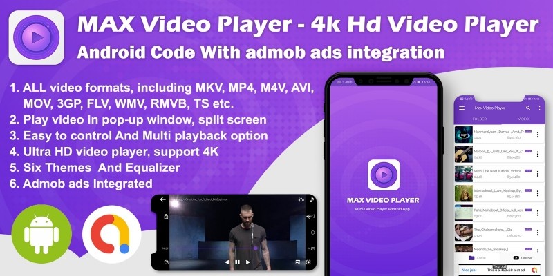 Android Max Video Player