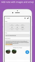 Offline Diary - Android App Source Code Screenshot 3