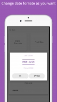 Offline Diary - Android App Source Code Screenshot 6