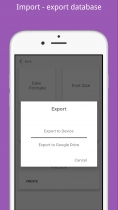 Offline Diary - Android App Source Code Screenshot 7