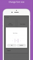 Offline Diary - Android App Source Code Screenshot 8