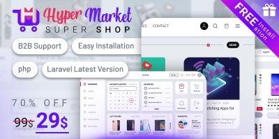 Hypermarket - Laravel Ecommerce B2B System