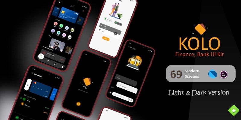 Kolo - Flutter Finance UI Kit