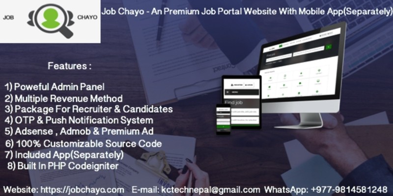 Job Chayo - An Job Portal Website With App