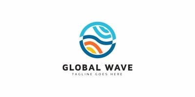 Global Wave Logo