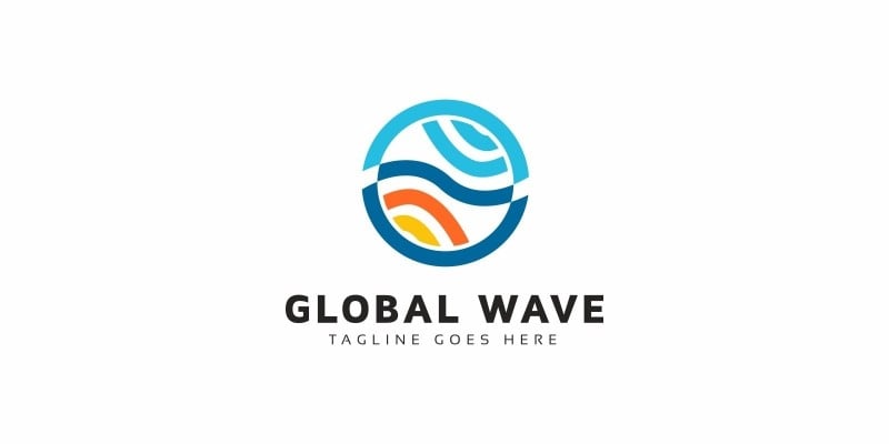 Global Wave Logo