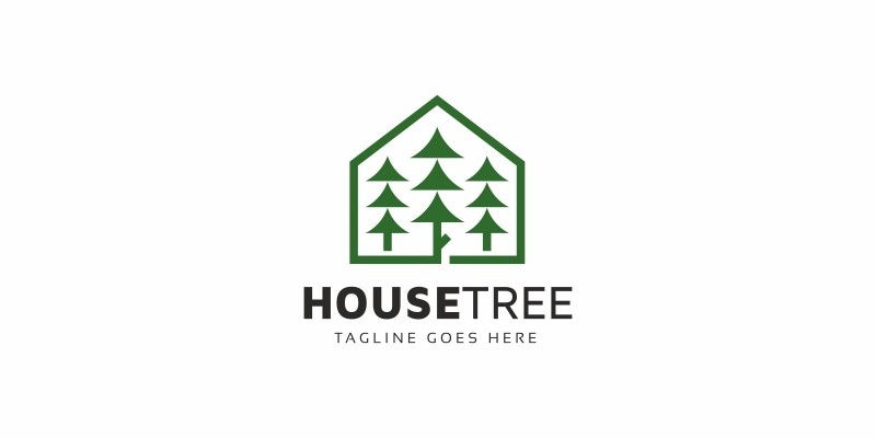 House Tree Logo