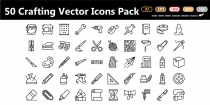 Art And Craft Vector Icons Pack Screenshot 7