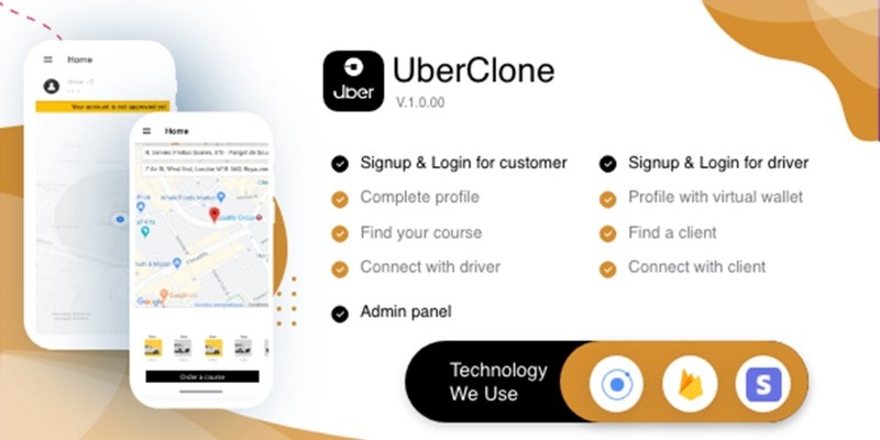 UberClone - Ionic And Firebase