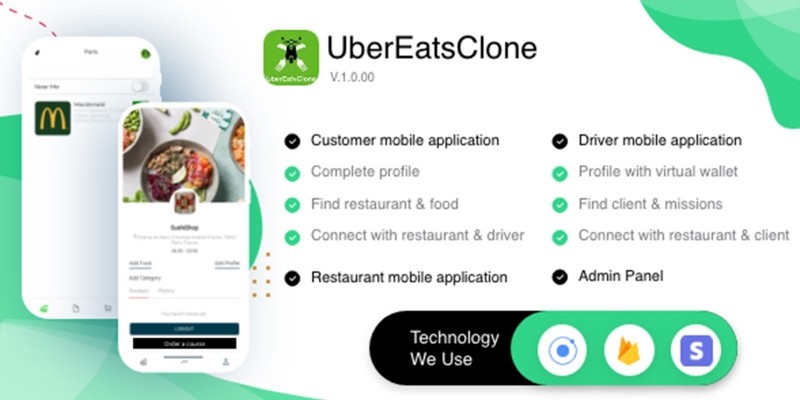 UberEatsClone - Ionic And Firebase